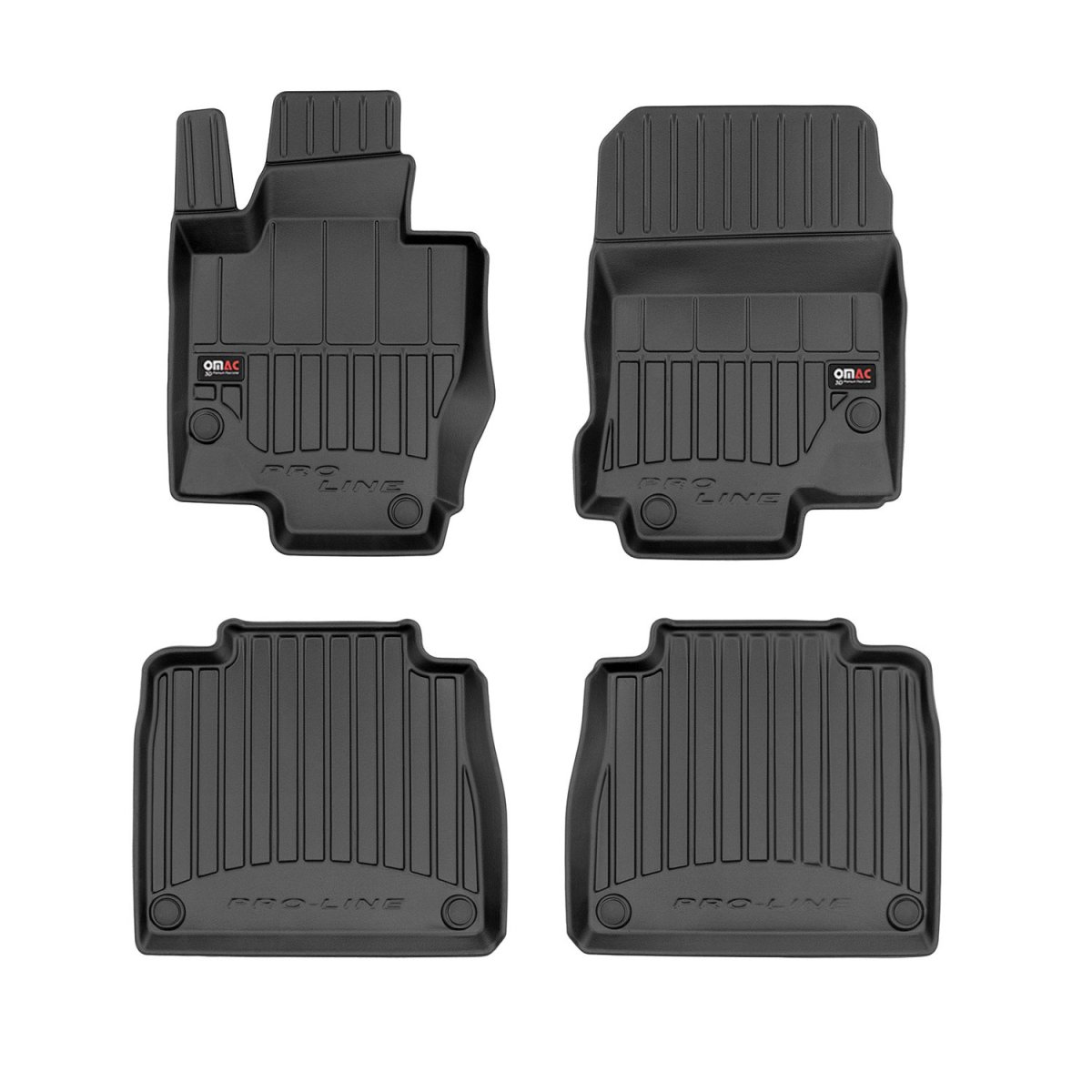 Mercedes GLS Floor Mat - Omac - Premium TPE - Black - '20-'25 Mercedes GLS Floor Mat - Omac - Premium TPE - Black - '20-'25